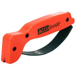 AccuSharp 014C Sharpener  Hand Held Tungsten Carbide Sharpener Orange