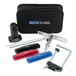 AccuSharp 060C 3Stone Precision Set CoarseMediumFine Diamond Alumina Ceramic Sharpener Multi Color