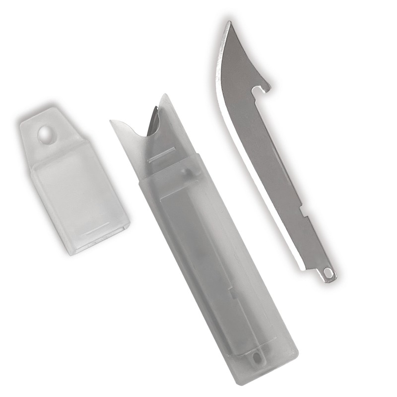 AccuSharp 742C Replaceable Blade Razor Replacement Blades 3.50 Stainless Steel Blade 6 Blades