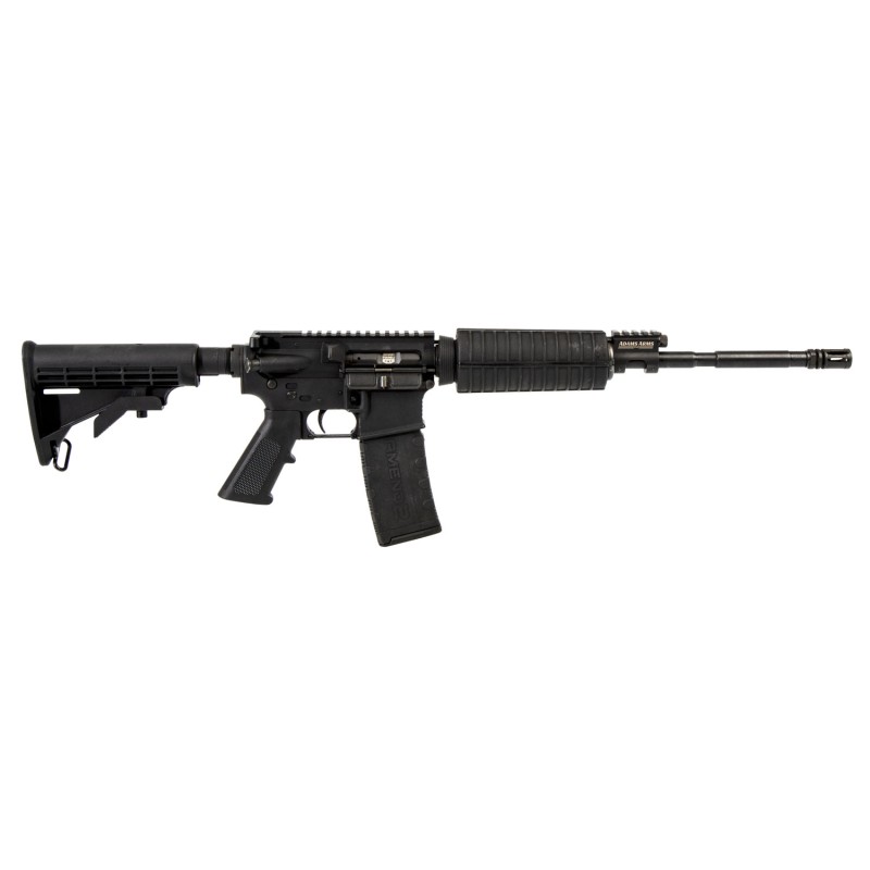 Adams Arms FGAA00424 P1  5.56x45mm NATO  301 16 Barrel Black 6 Position Collapsible Stock Black A2 Grip Optics Ready