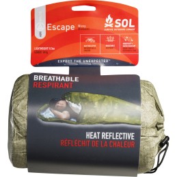 Survive Outdoors Longer 01401229 SOL Bivvy Warmth Waterproof OD Green