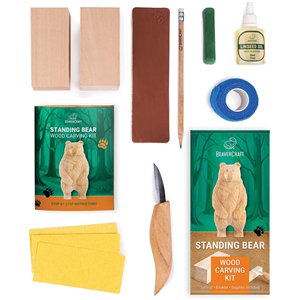 Standing Bear Carving Kit