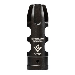 VG6 Precision APVG100025A EPSILON  SL Black Nitride 174 Stainless Steel with 2.21 OAL for 5.56x45mm NATO  AR15