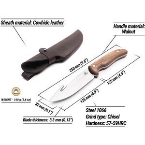 Fixed Blade Guthook