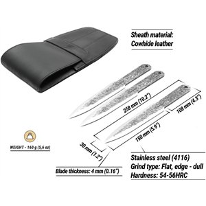 Throwing Knife Set