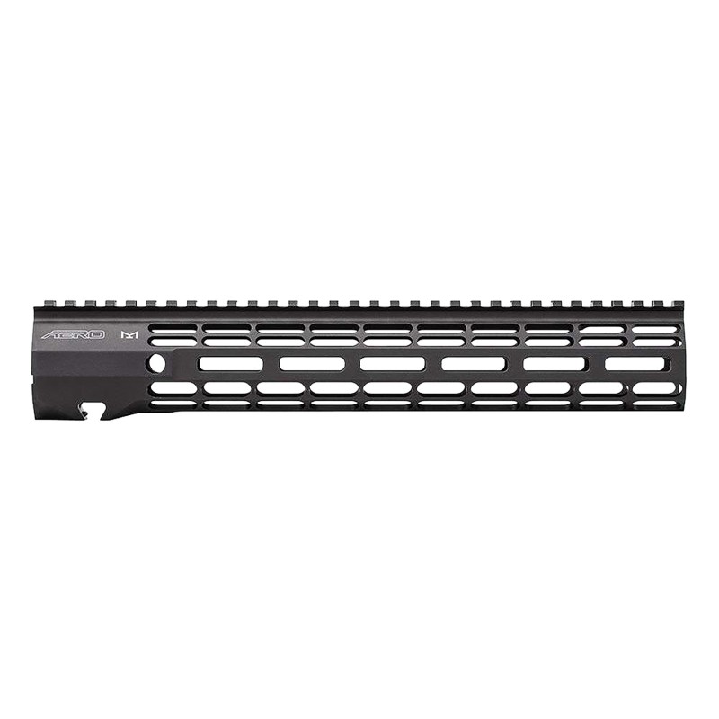 Aero Precision APRA538704A Atlas ROne Handguard 12.70 MLOK Black Anodized Aluminum Full Length Picatinny Top QD Sling Mounts Mou