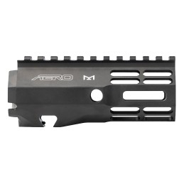 Aero Precision APRA500708A Atlas ROne Handguard 4.80 MLOK Black Anodized Aluminum Full Length Picatinny Top Mounting Hardware In