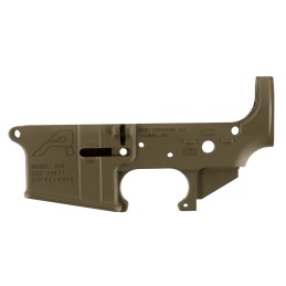 Aero Precision APAR501302C Gen 2 Receiver MultiCaliber Flat Dark Earth Cerakote Finish 7075T6 Aluminum Material with MilSpec Dim