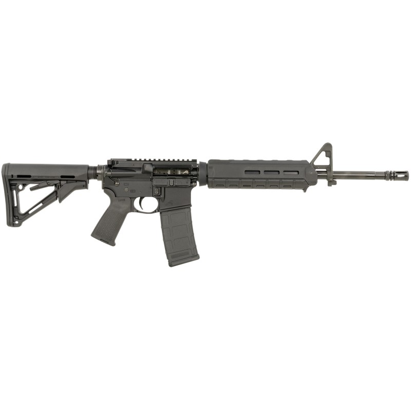 Aero Precision APCR640435 AR15  5.56x45mm NATO 301 16 MidLength Barrel Black Magpul Furniture DropIn Handguard CTR Stock MOE Gri