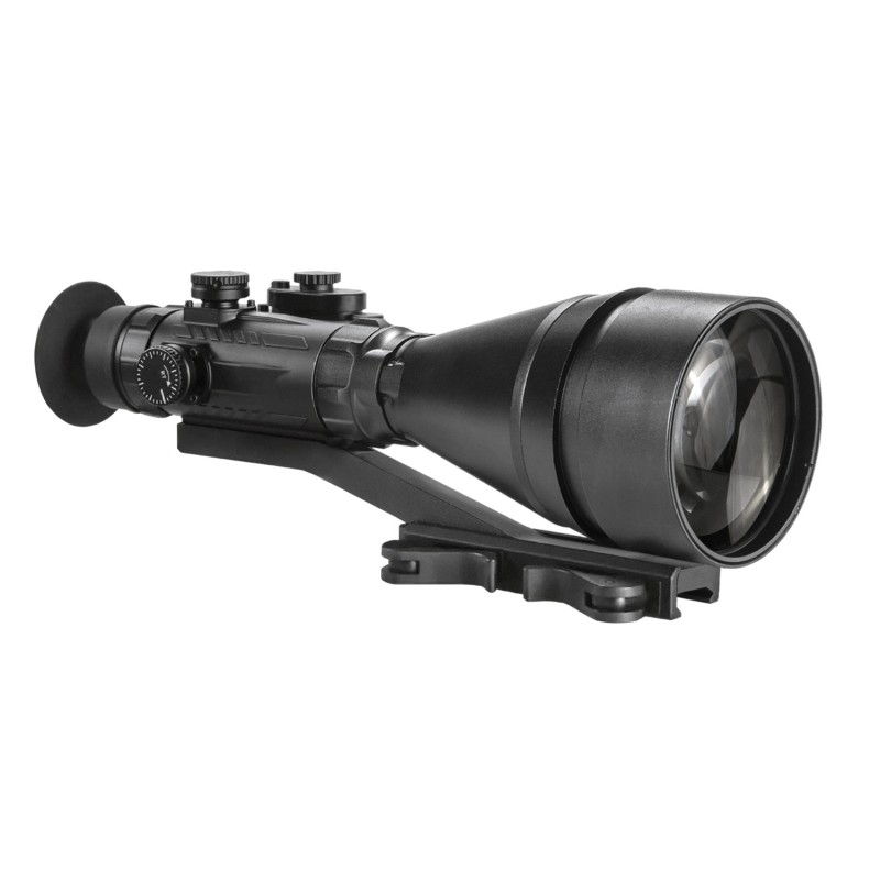 AGM Global Vision 15WP6622453011 Wolverine Pro6 NL1 Night Vision Riflescope Matte Black 6x 100mm Gen 2 Level 1 Illuminated Red C