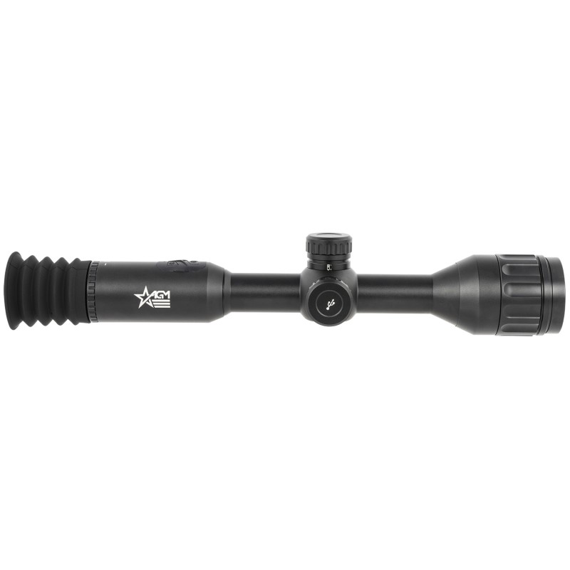 AGM Global Vision 3142555006DTL1 Adder TS50640 Thermal Rifle Scope Black 2.520x 50mm Multi Reticle Digital 1x2x4x8x Zoom 640x512