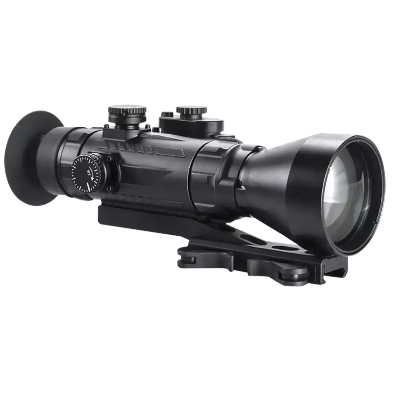 AGM Global Vision 15WP4423484111 Wolverine Pro4 3AW1 Night Vision Rifle Scope Matte Black 4x70mm Gen 3 AutoGated White Phosphor 