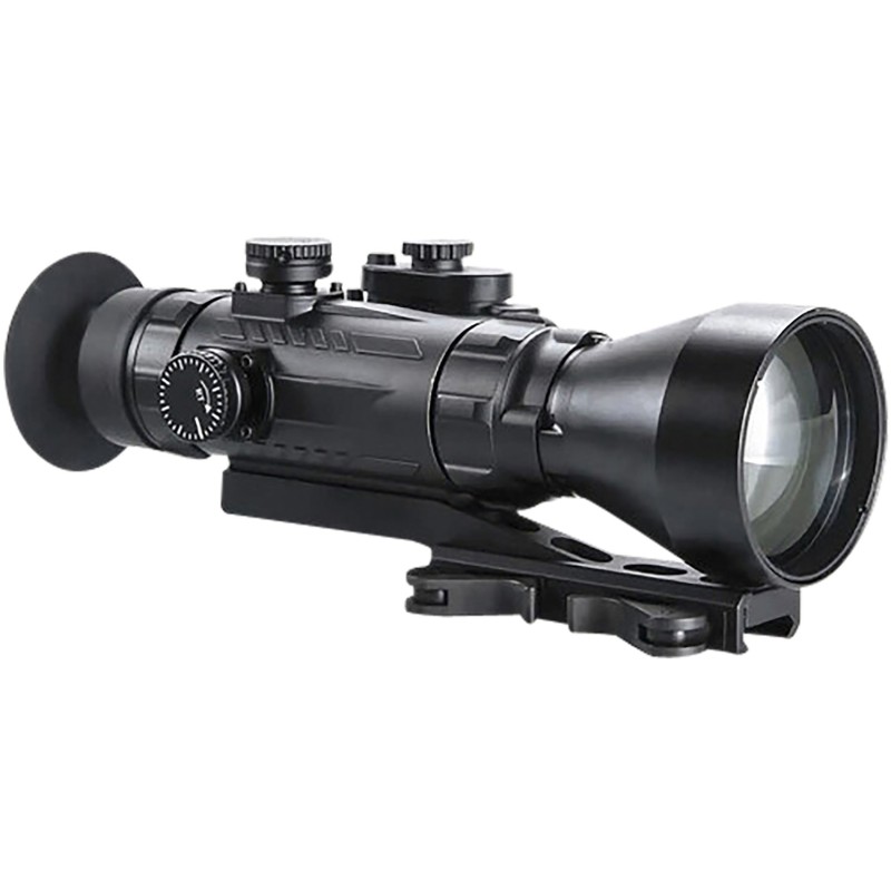 AGM Global Vision 15WP4423474111 Wolverine Pro4 3APW Night Vision Rifle Scope Matte Black 4x70mm Gen 3 AutoGated White Phosphor 