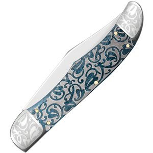 Folding Hunter Med Blue