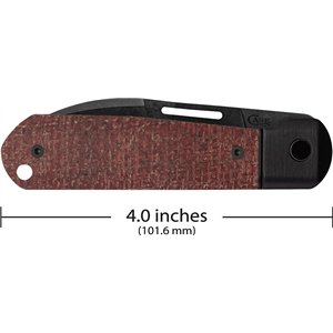 Highbanks Revoindie Red Burlap