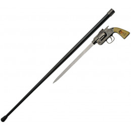 Billy Kid Revolver Sword Cane