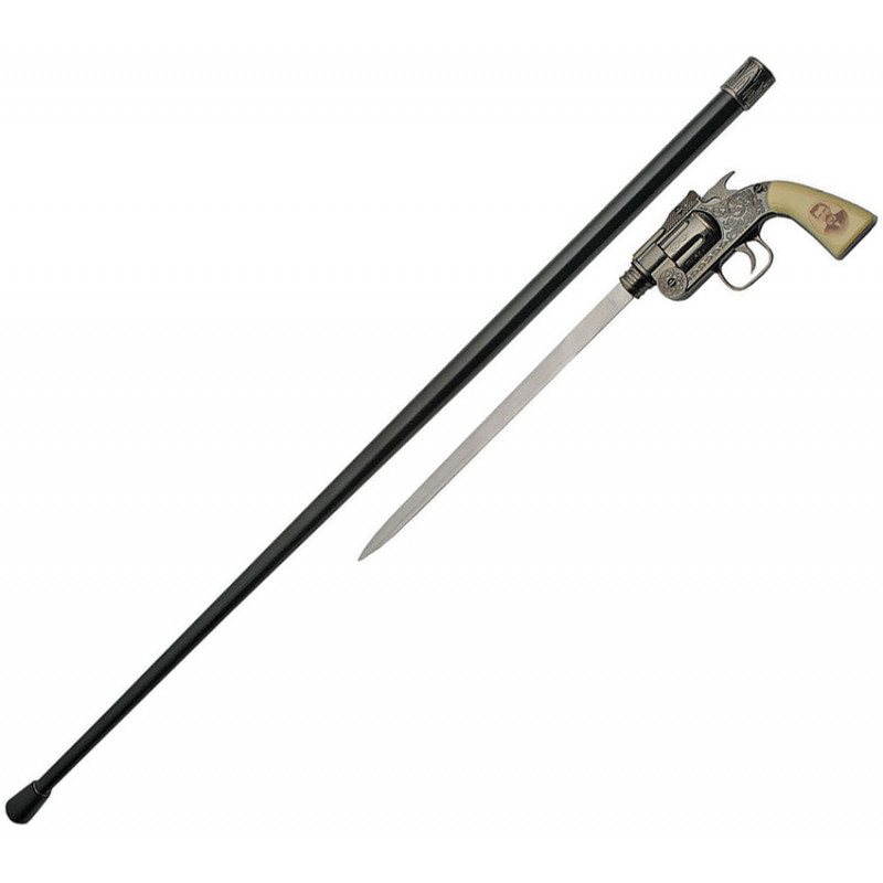 Doc Hol Revolver Sword Cane