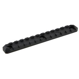 Aim Sports MLRS3 13 Slot Picatinny MLok Rail Section  Black Anodized