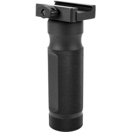 Aim Sports PJTMG Tactical Medium Vertical Foregrip Made of Aluminum With Black Anodized Aggressive Textured Finish PicatinnyWeav