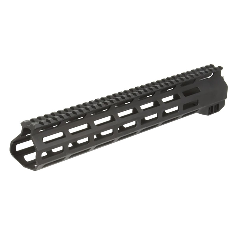 Aim Sports USAS002 Wraith Handguard  13.50 MLOK Style with Black Anodized Finish for AR15 M4