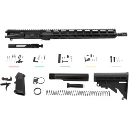 Aim Sports AR5CUB5 Complete Build Kit  5.56x45mm NATO 16 Aluminum Black Hard Coat Anodized Receiver for AR15