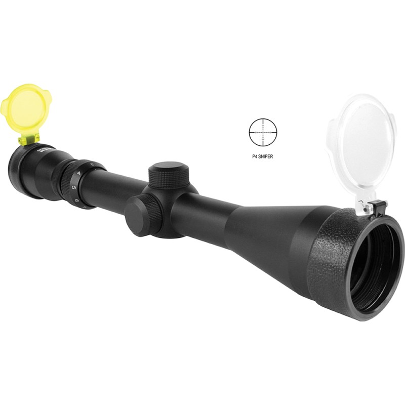 Aim Sports JLB3940G Sniper Tactical Black Anodized 39x 40mm AO 1 Tube P4 Sniper Reticle