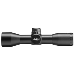 Aim Sports JTM432B Tactical Compact Black Anodized 4x 32mm 1 Tube MilDot Reticle