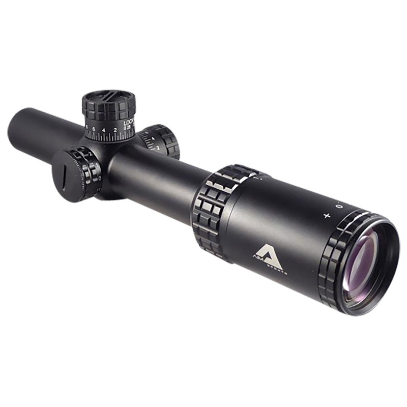 Aim Sports  Alpha 6  Black Anodized 16x 24mm CQ1MOA Reticle