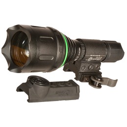 AimShot TZ980GR Wireless Flashlight Green  Matte Black 400 Lumens Green LED