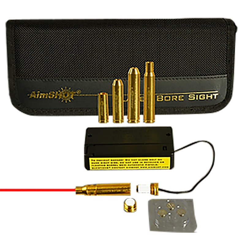 Aimshot MBSKIT3 Modular Rifle Boresighter Kit 243308 Win7.62x54mm Chamber Brass