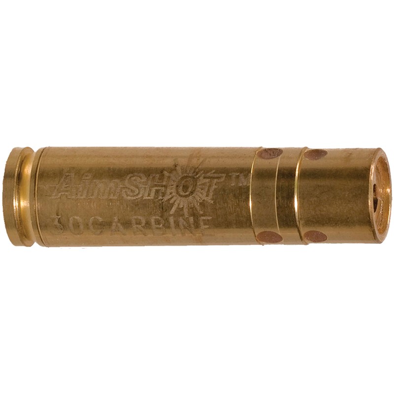 Aimshot BS30CAR Laser Boresighter  640 nm 30 Carbine Brass LR41 3