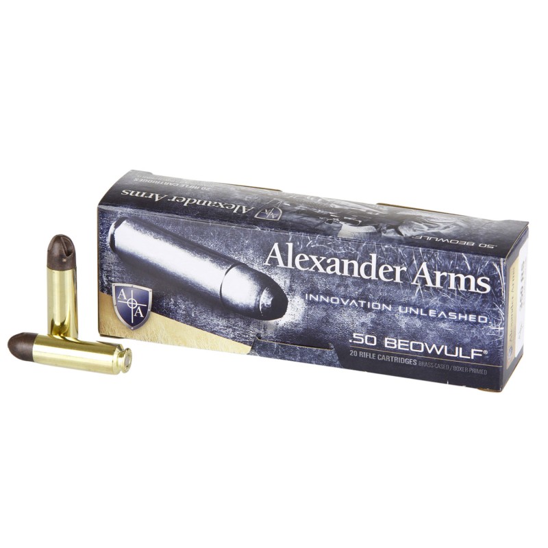 Alexander Arms AB200ARXBX PolyCase Inceptor ARX  50 Beowulf 200 gr Inceptor ARX 20 Per Box 10 Case