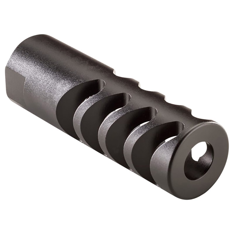 Alexander Arms MBMMB64KIT Millennium Muzzle Brake Kit Black Steel with 496420 RH tpi Threads 4 OAL 3.50 Diameter for 50 Beowulf