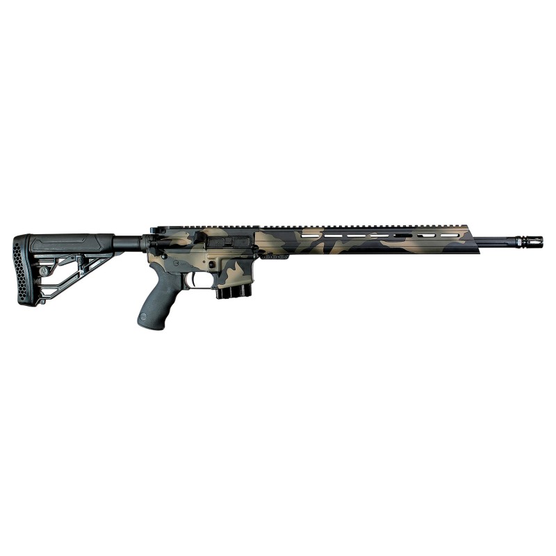 Alexander Arms RGH65FW Hunter  6.5 Grendel  101 18 Black Barrel Forest Woodlands Camo Black EFX Stock Finger Grooved Black Polym