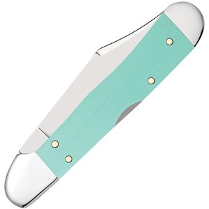 Mini Copperlock Seafoam Green