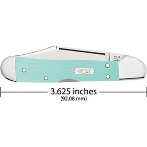 Mini Copperlock Seafoam Green