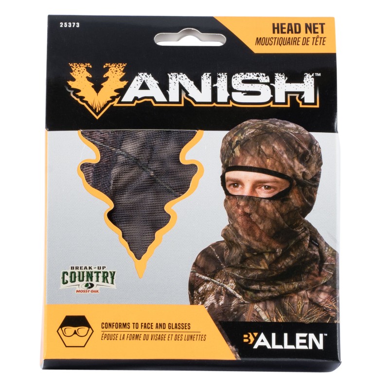 Vanish 25373 Visa Form  Mossy Oak BreakUp Country Mesh Full Face Mask OSFA