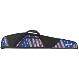 Allen 69146 Centennial  Rifle Case 46 Victory Stars  Stripes Endura wBlack Trim Lockable Zippers Soft Lining Storage Pockets  Fo