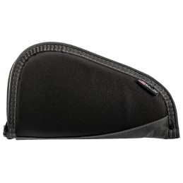 Allen 44411 Deluxe  Handgun Case Black wGray Trim Foam Padding NonAbsorbent Lining  Lockable Zipper 11 L