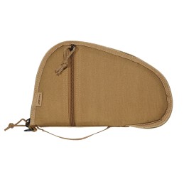 Allen 3613 Torrey  Handgun Case Coyote Tan Polyester Small Accessory Pocket Muzzle Pocket  Lockable Zipper 10.50 x 6.50 Exterior