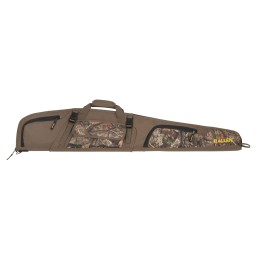 Allen 91748 GearFit Bonanza 48 Rifle Case Mossy Oak BreakUp Country with Two Accessory Pockets  Lockable Zippers for Scoped Rifl