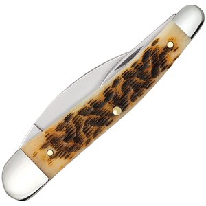 Seahorse Whittler Amber Bone