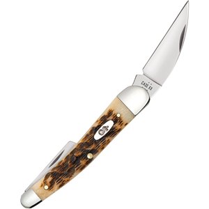 Seahorse Whittler Amber Bone