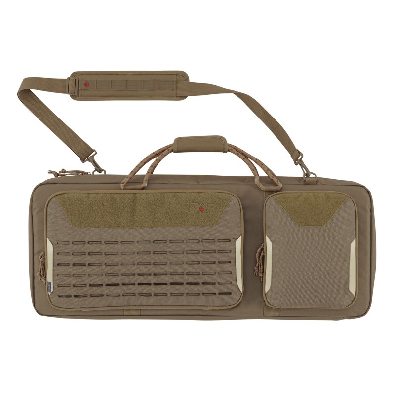 Tac Six 10830 Squad Tactical Pistol Case 32 Coyote with Large Exterior  Interior Pockets