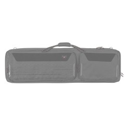 Tac Six 10832 Unit Tactical Rifle Case 46 Black Holds 2 Rifles with Large Exterior Pockets  Padded Shoulder Strap