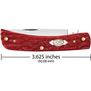 Sod Buster Jr Dark Red Bone