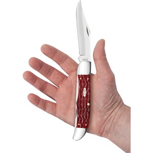 Folding Hunter Dark Red Peach