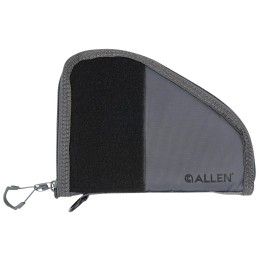 Allen 797 Pistol Case  wMag Pouch Charcoal Nylon Fits Compact Handguns