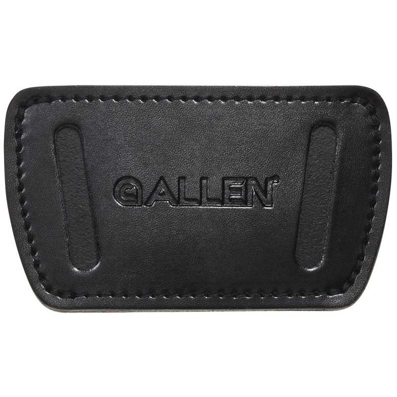 Allen 44831 Glenwood  IWBOWB Size 01 Black Leather Belt LoopClip Compatible wGlock 1719 Fits MedLarge Semi Autos Ambidextrous