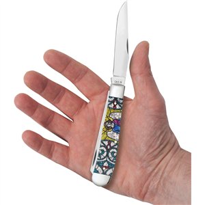 Trapper Stained Glass Angel